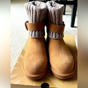 UGG Cambridge Chestnut Boots Womens Size 7 NEW